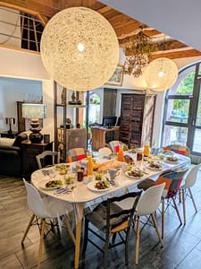 Retraite Yoga Vosges Nagoyaka Repas